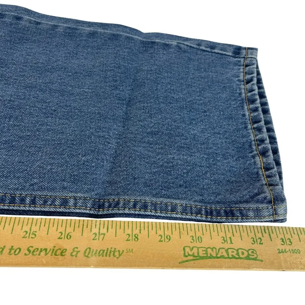 Levis 550 Relaxed Jeans Mens‎ 42 x 34 Big Tall Blue Pockets Straight